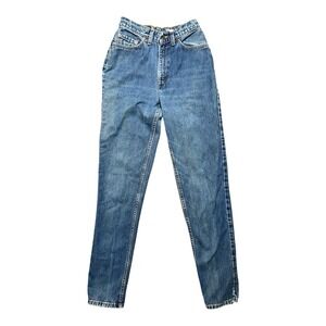 VTG 90s Levi 512‎ Denim Jeans 7 Junior 25x32 Blue Medium Wash Slim Fit Tapered